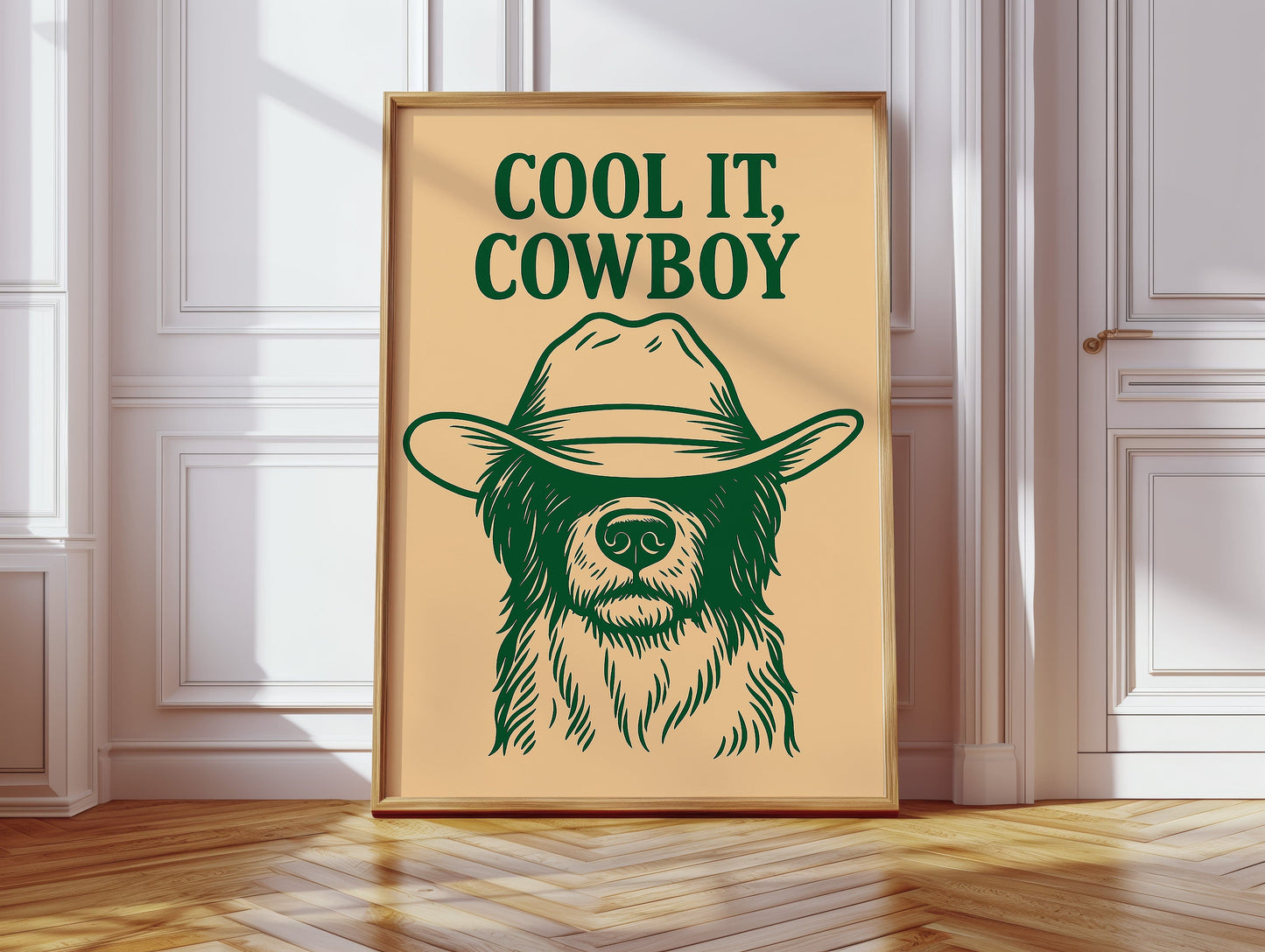 Cool It, Cowboy – Western Sass Meets Doggone Charm
