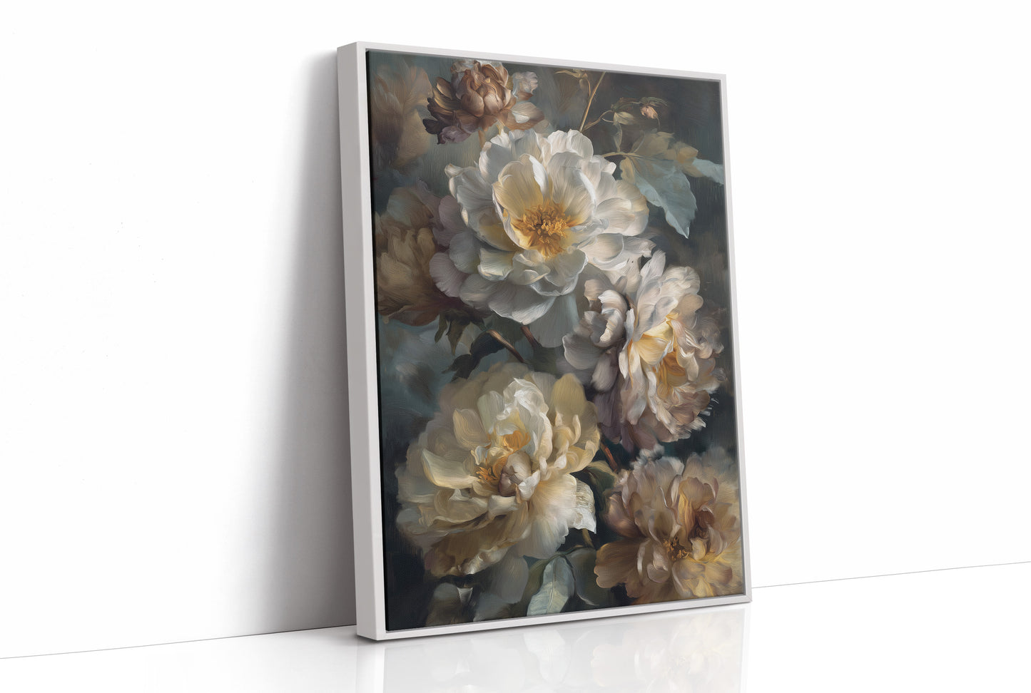 Ivory Petals Hold Golden Secrets