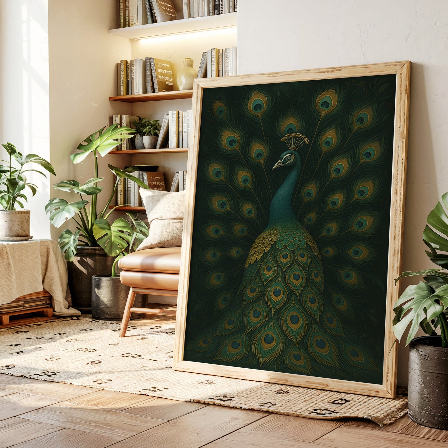 Crowned in Feathers and Midnight Grace