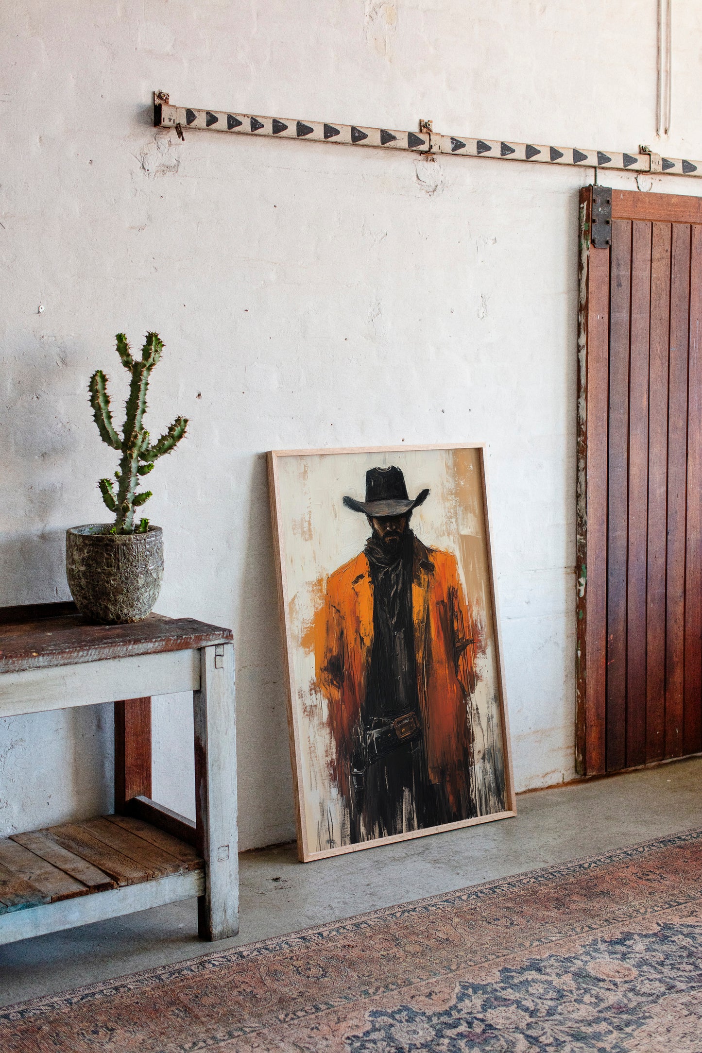 The Drifter in Ember Coat