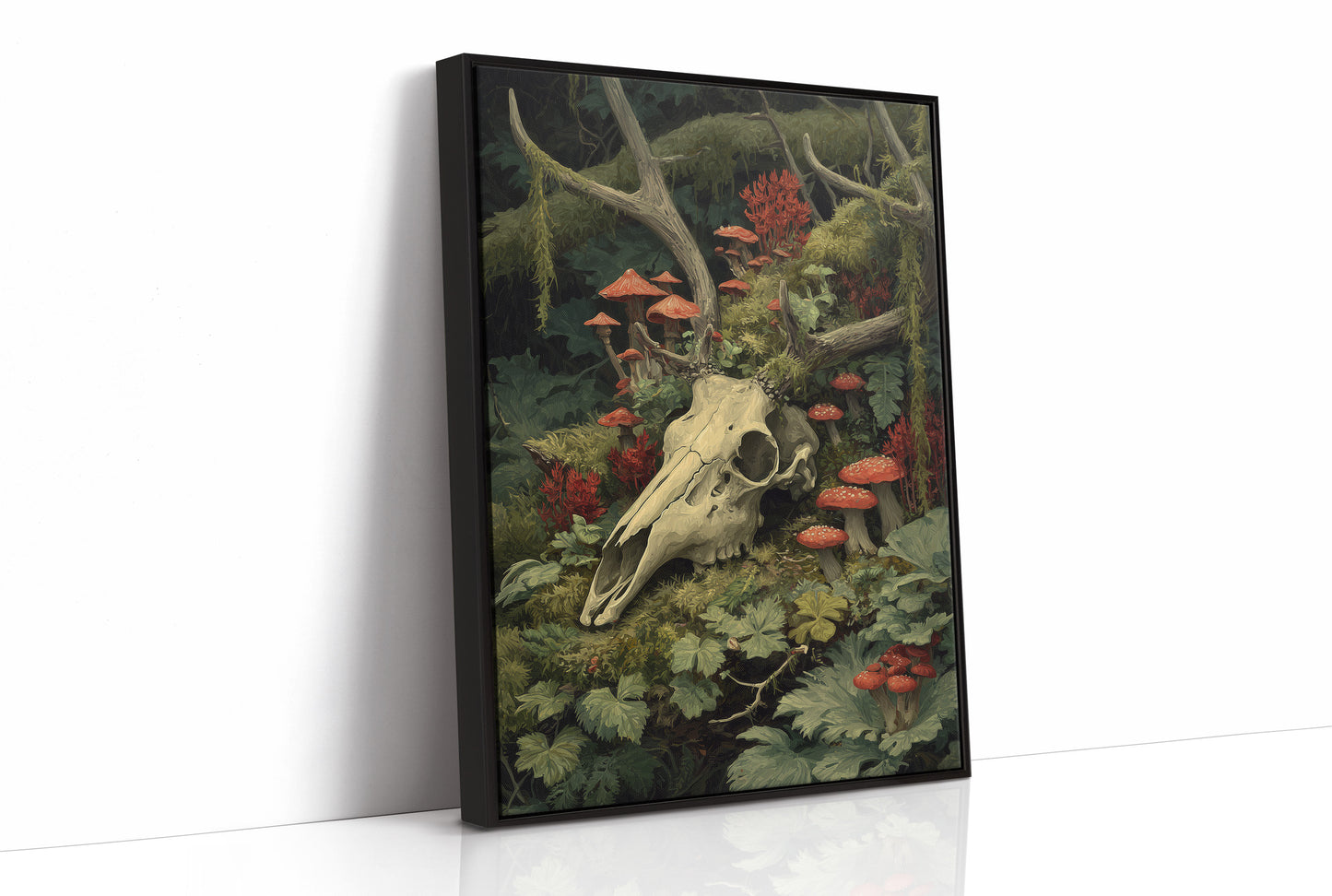 Forest Floor Reclaims Ancient Bones