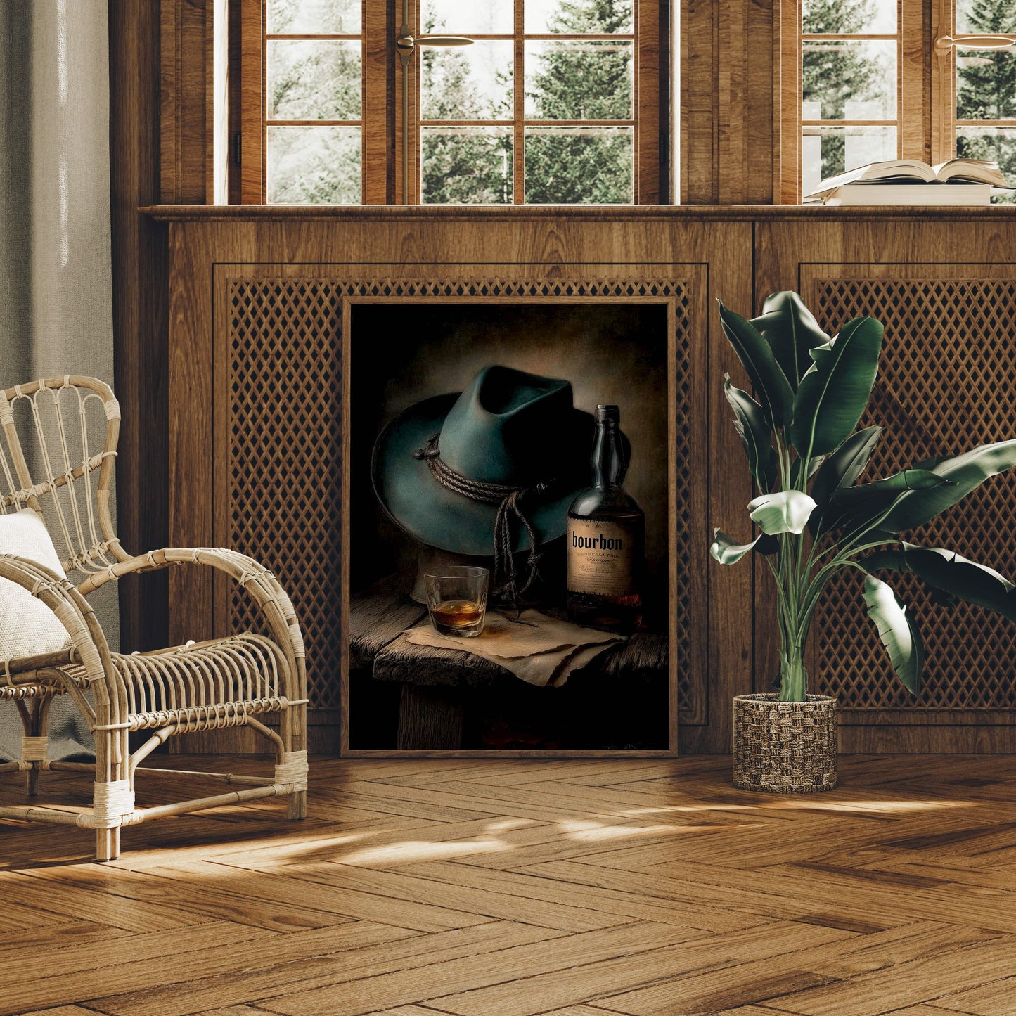 Bourbon Tales Under Turquoise Brim