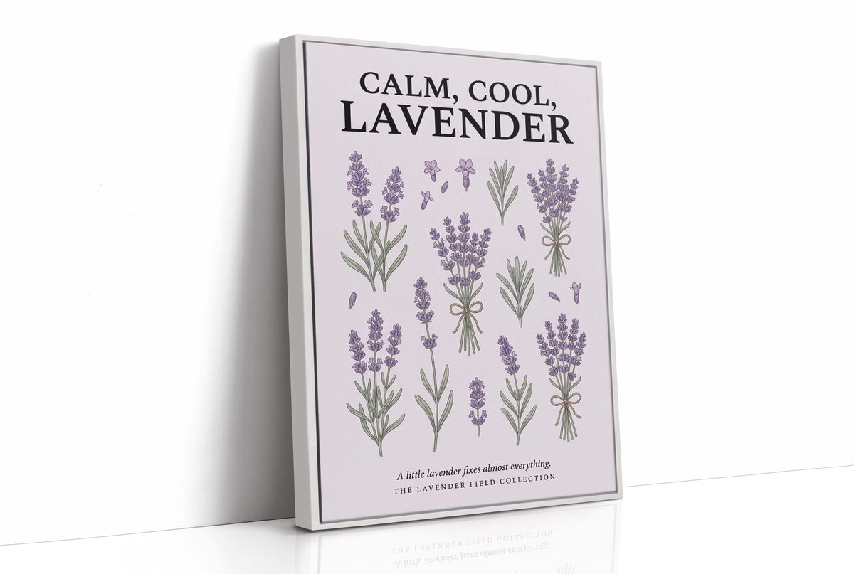 Calm, Cool, Lavender: Vintage Lavender Chart