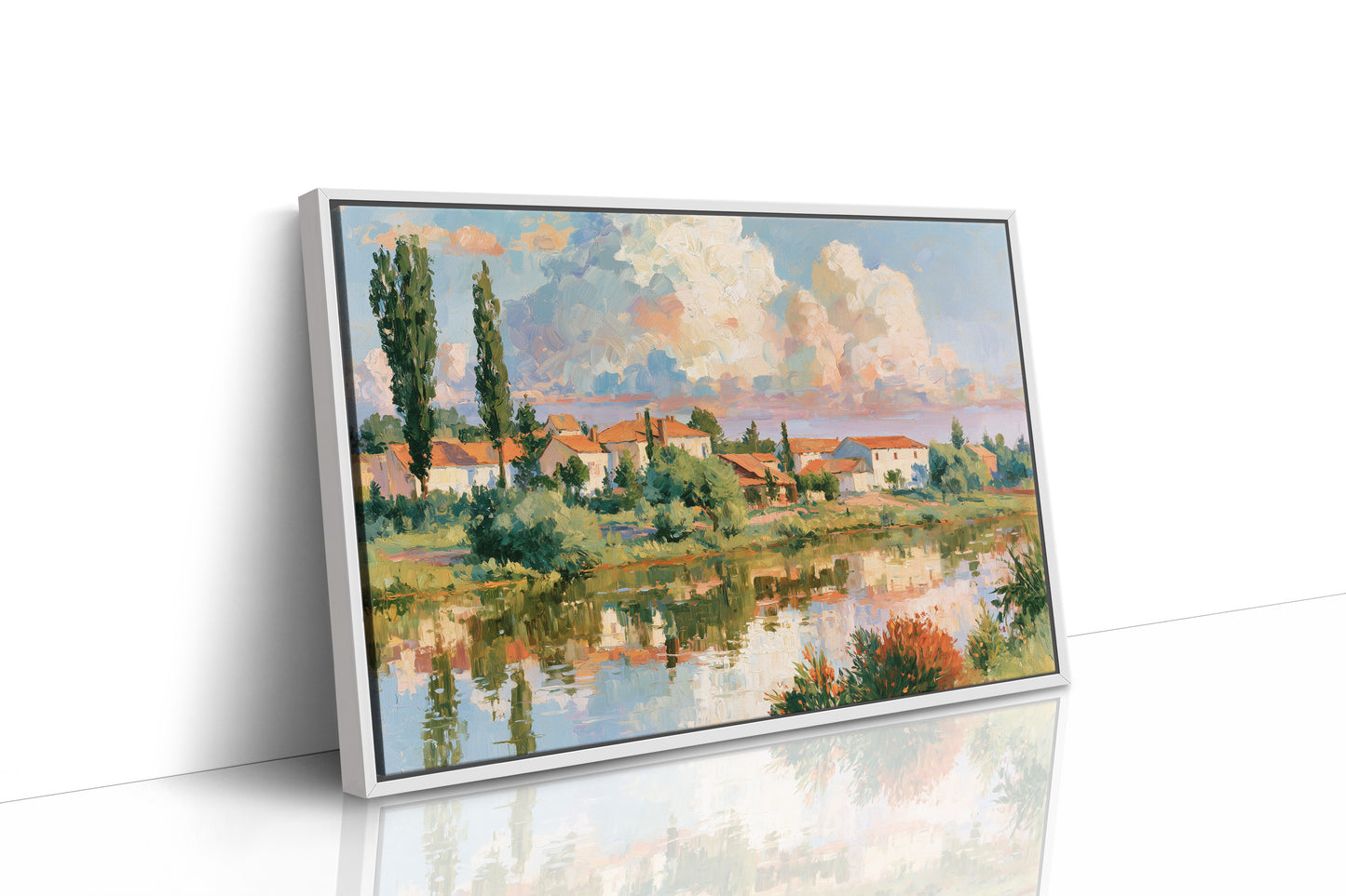 Village on Still Water