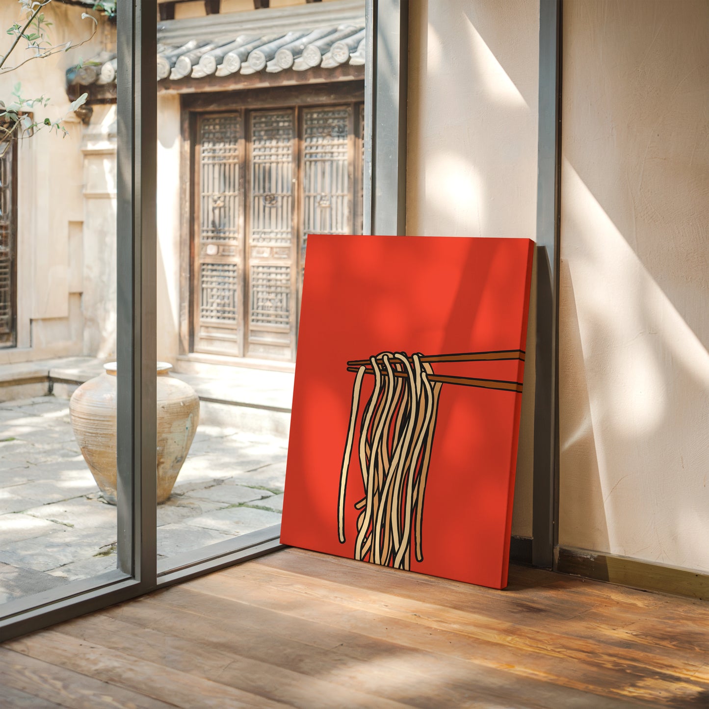 Noodles Dance Their Simple Symphony