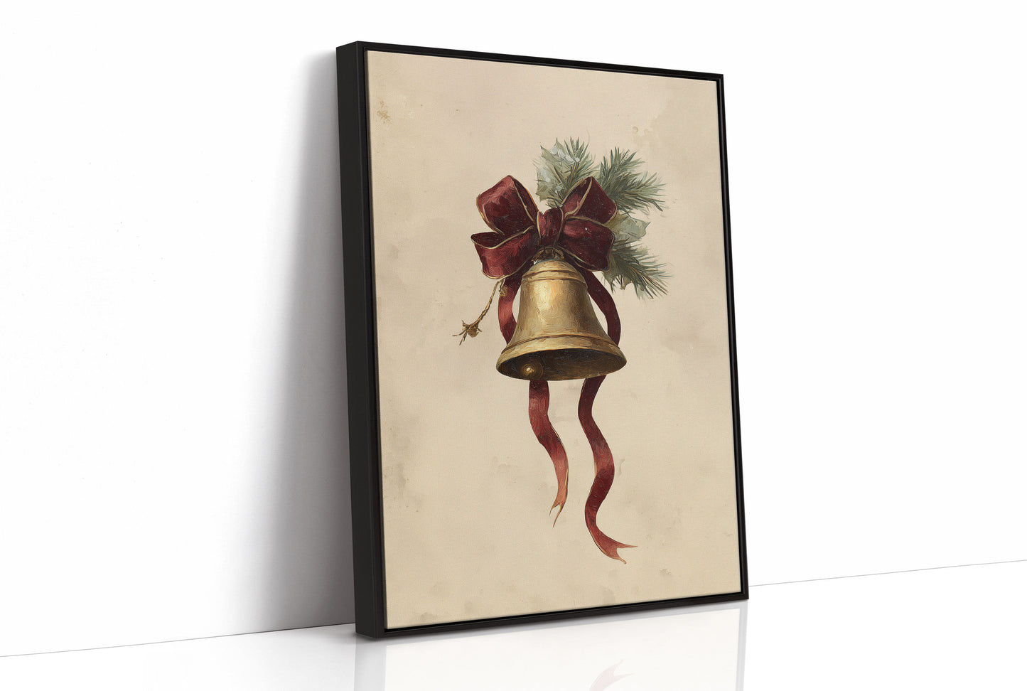 Golden Bell Rings Through Winter's Light