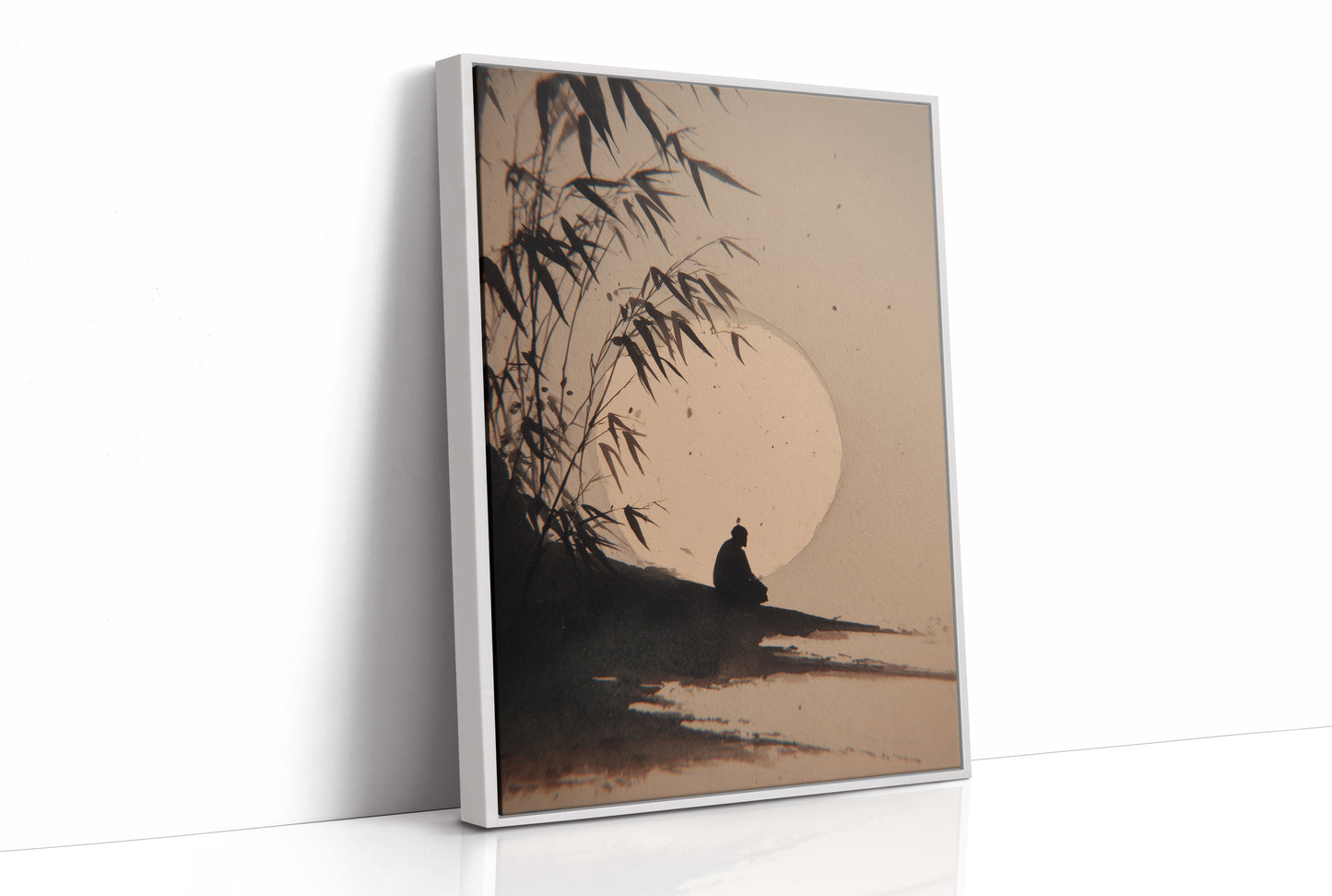 Stillness Beneath The Bamboo Moon
