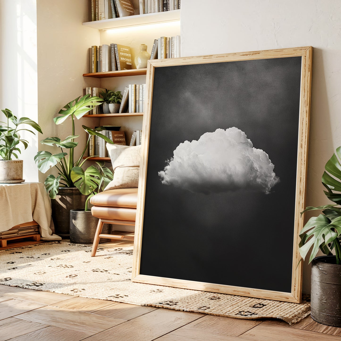 Still Cloud in a Silent Sky