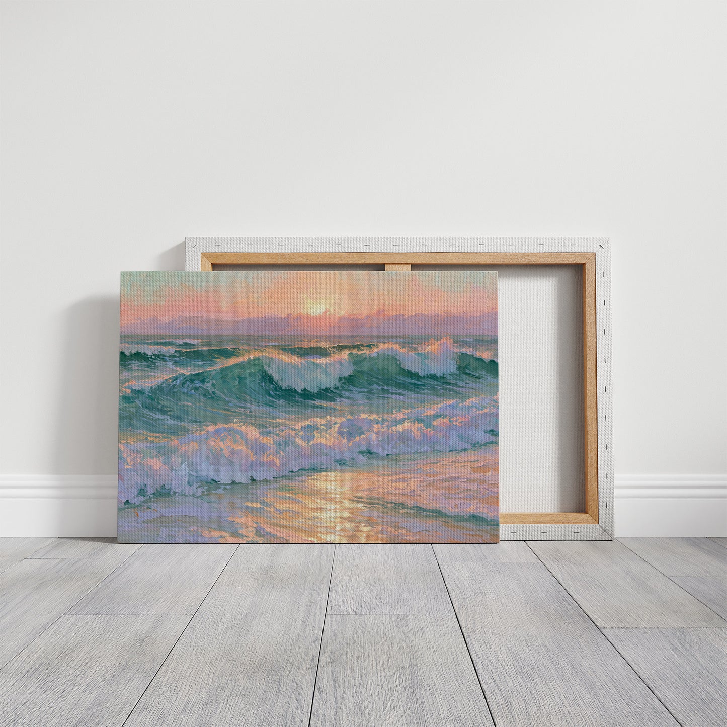 Waves, Pastel Sunrise