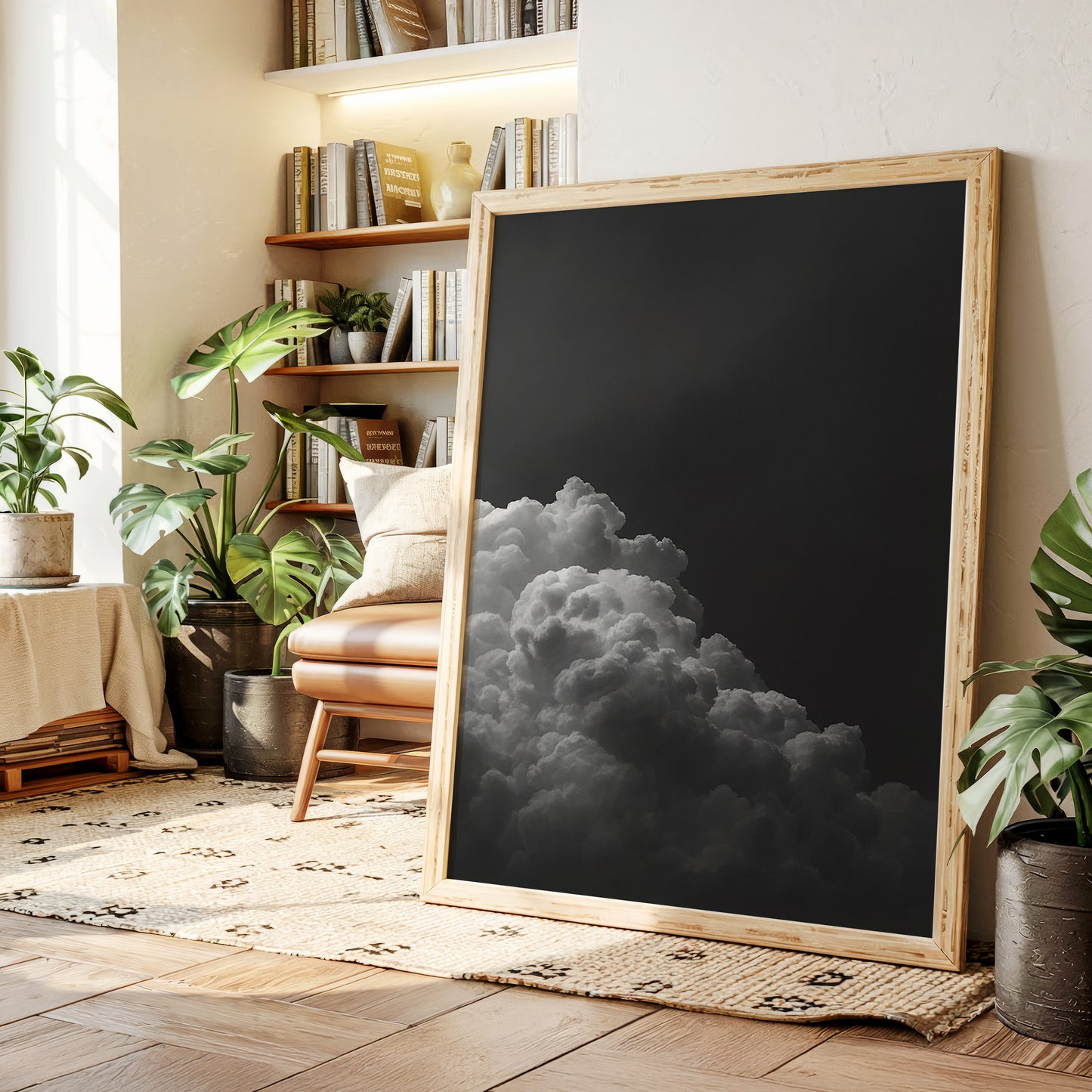 Gathering Storm in Monochrome