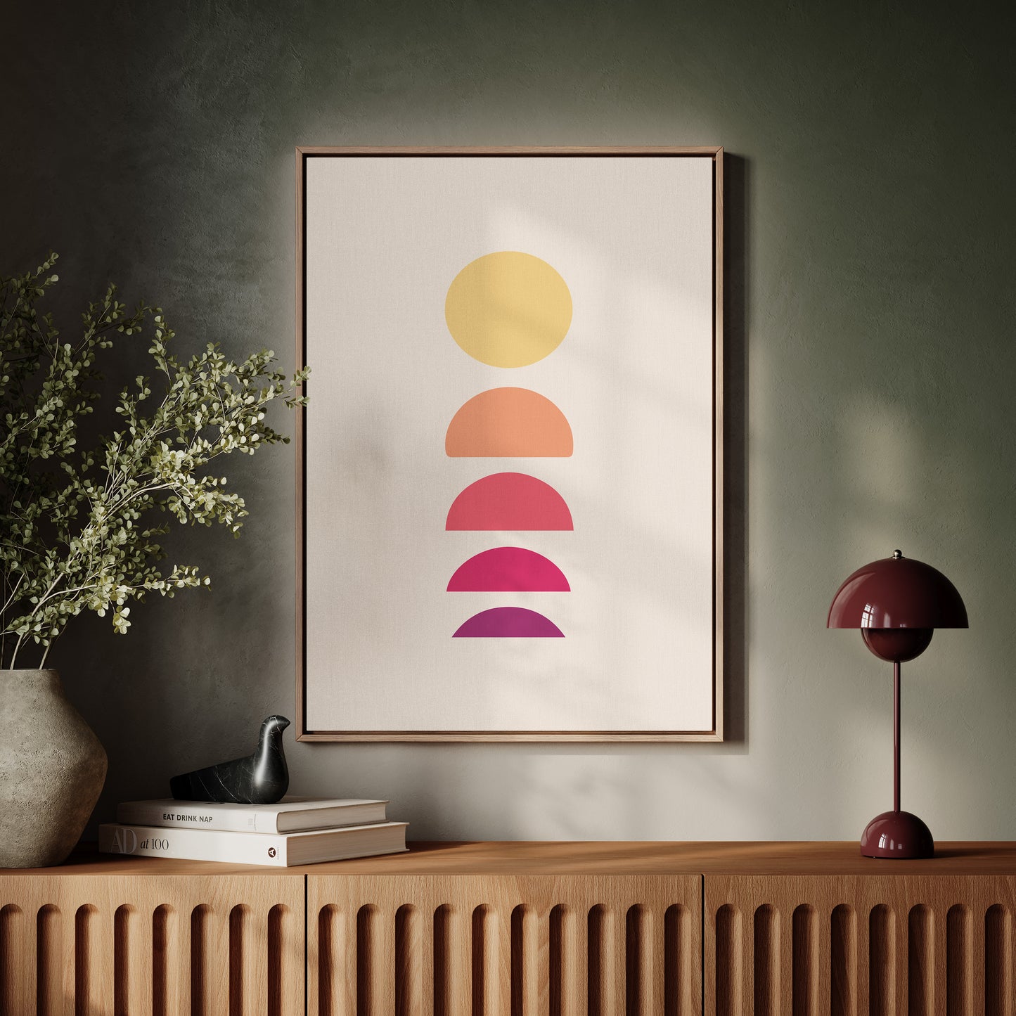 Sunset Phases Paint Desert Stories