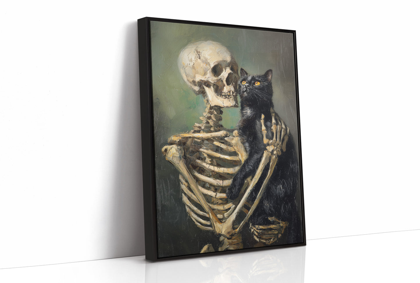 Bone Keeper With Amber Eyes