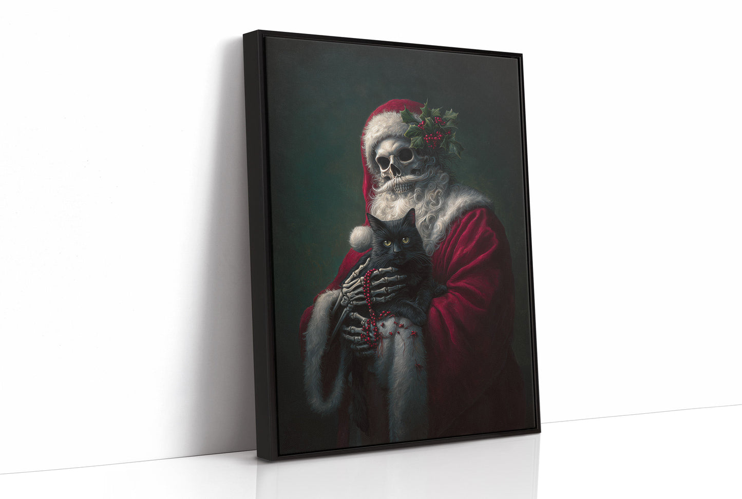Dark Yule Cat Meets Death's Love
