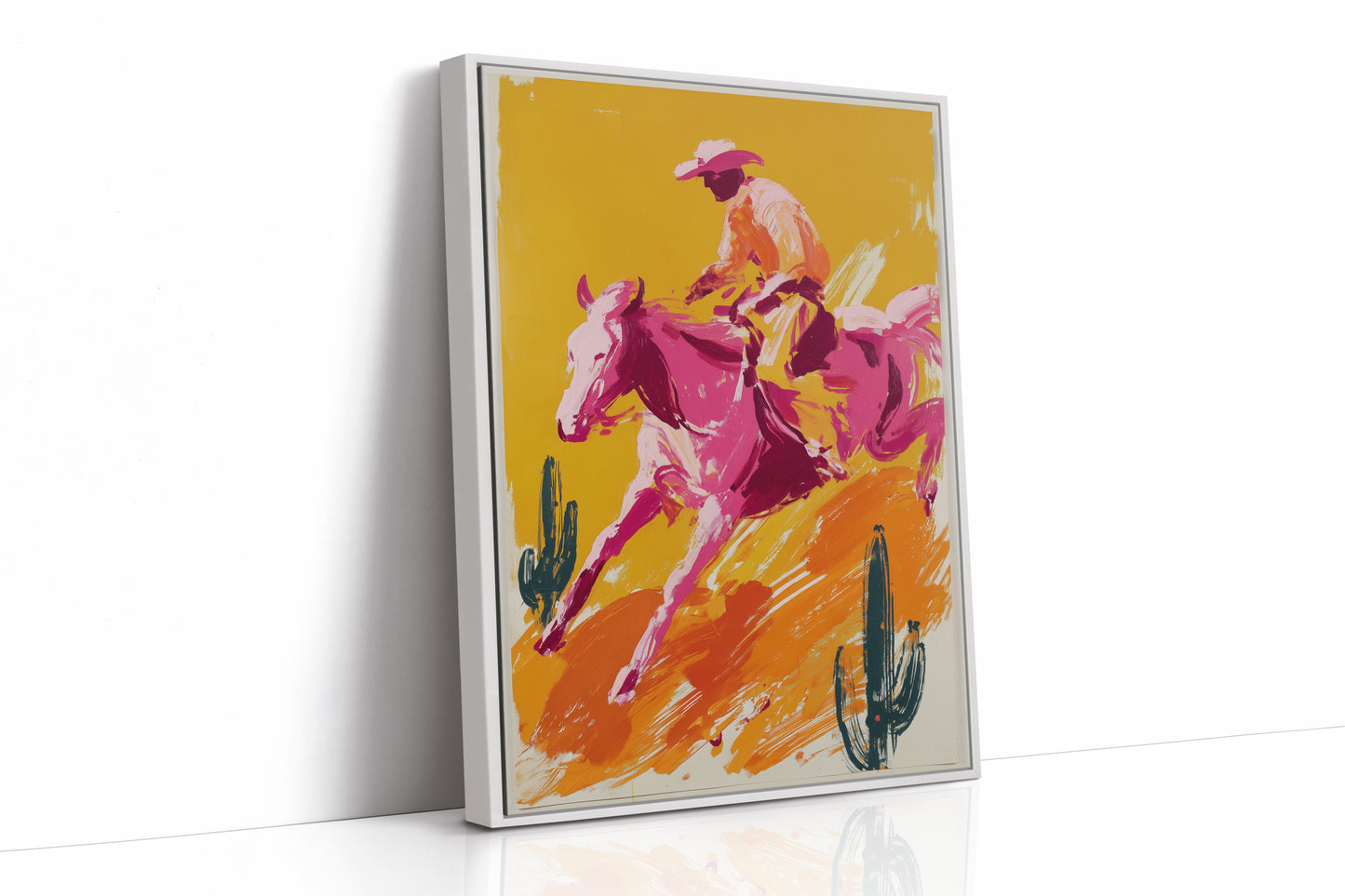 Riding Through Colorful Horizons