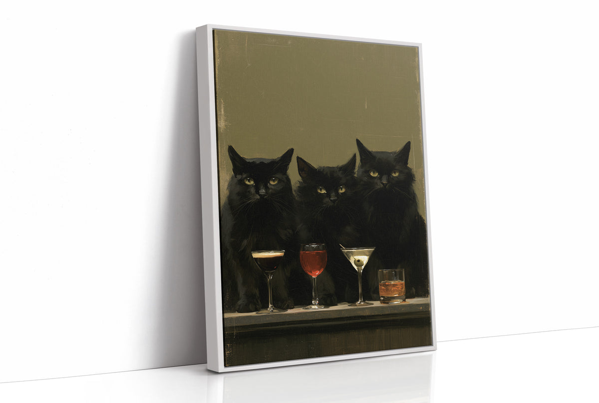 Three Regulars, Four Drinks, No Explanation