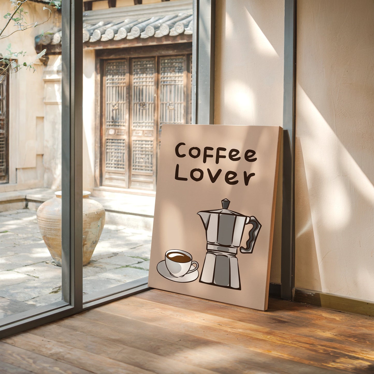 Espresso Dreams In Blush Pink