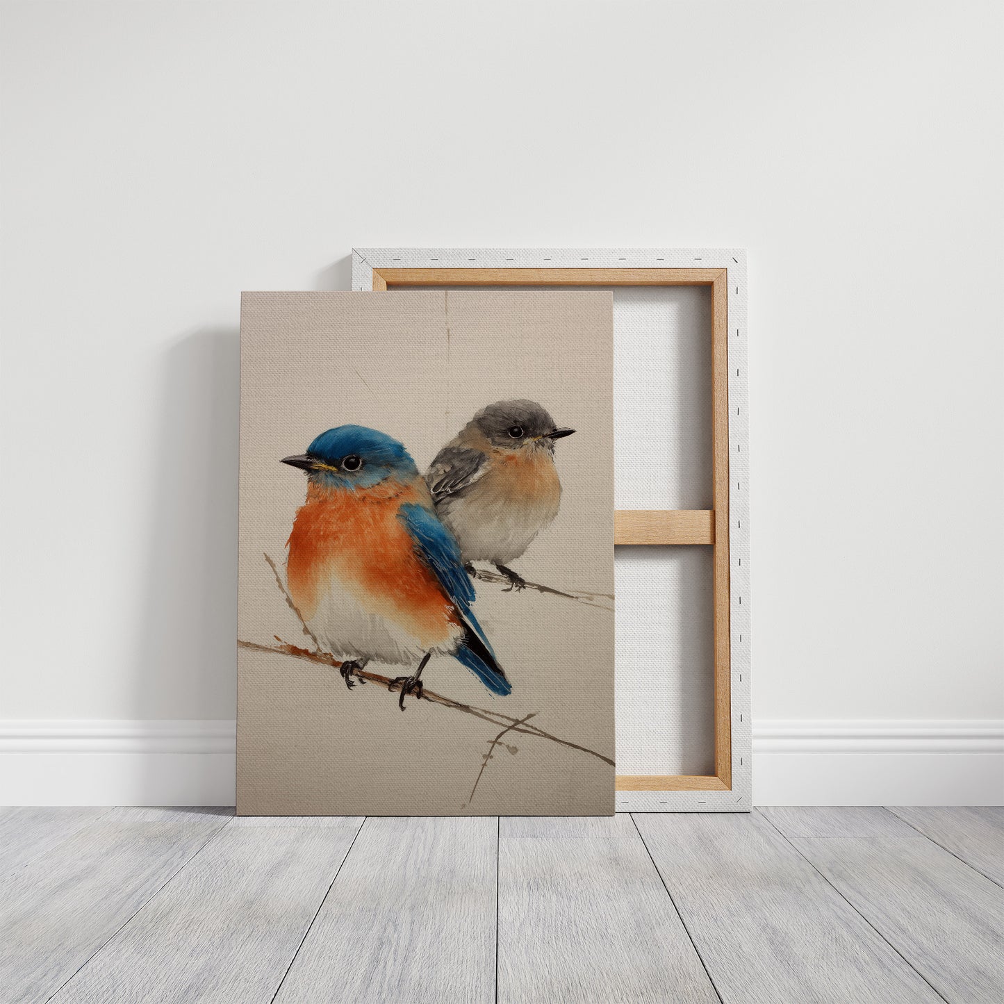 Feathered Companions in Gentle Repose