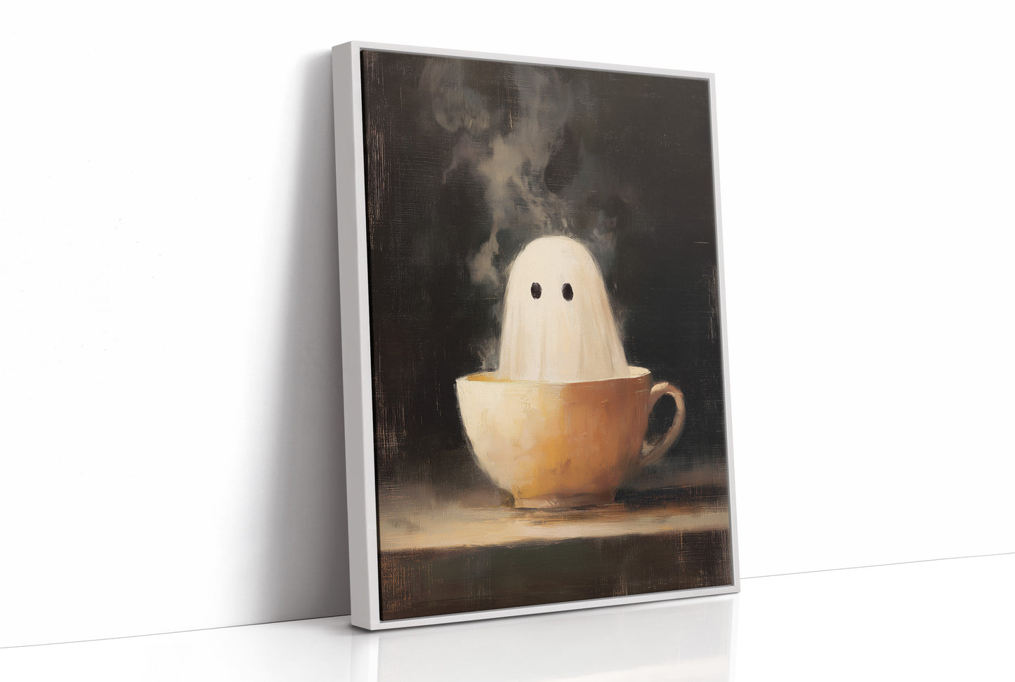 Ghost Finds Warmth In Teacup
