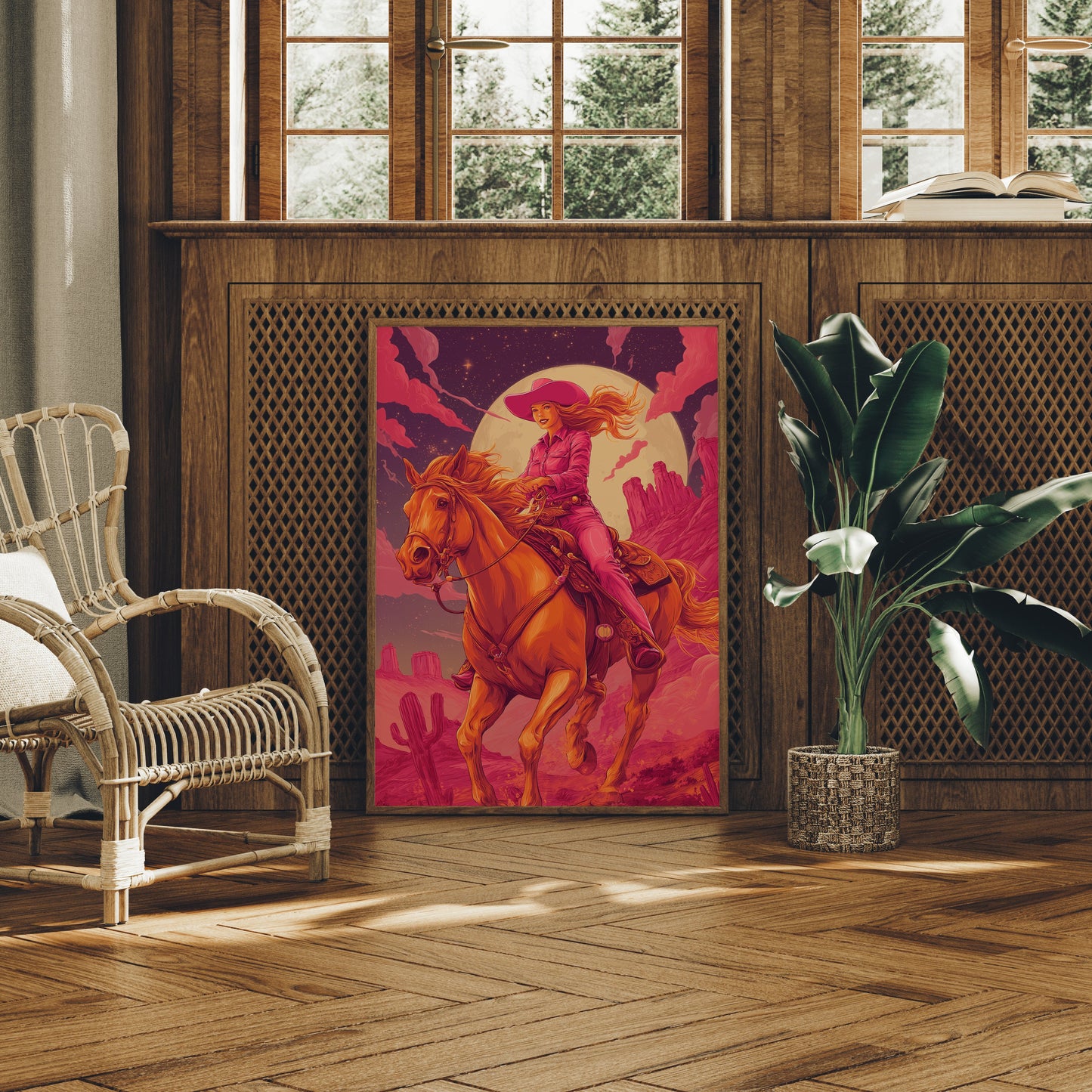 Desert Moons Dance With Fire