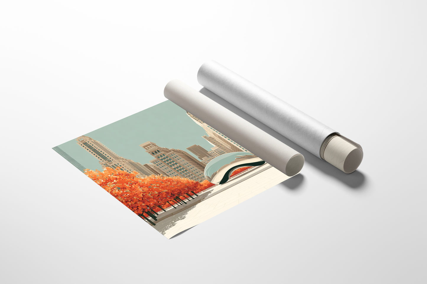 Autumn Flames Meet Steel Dreams