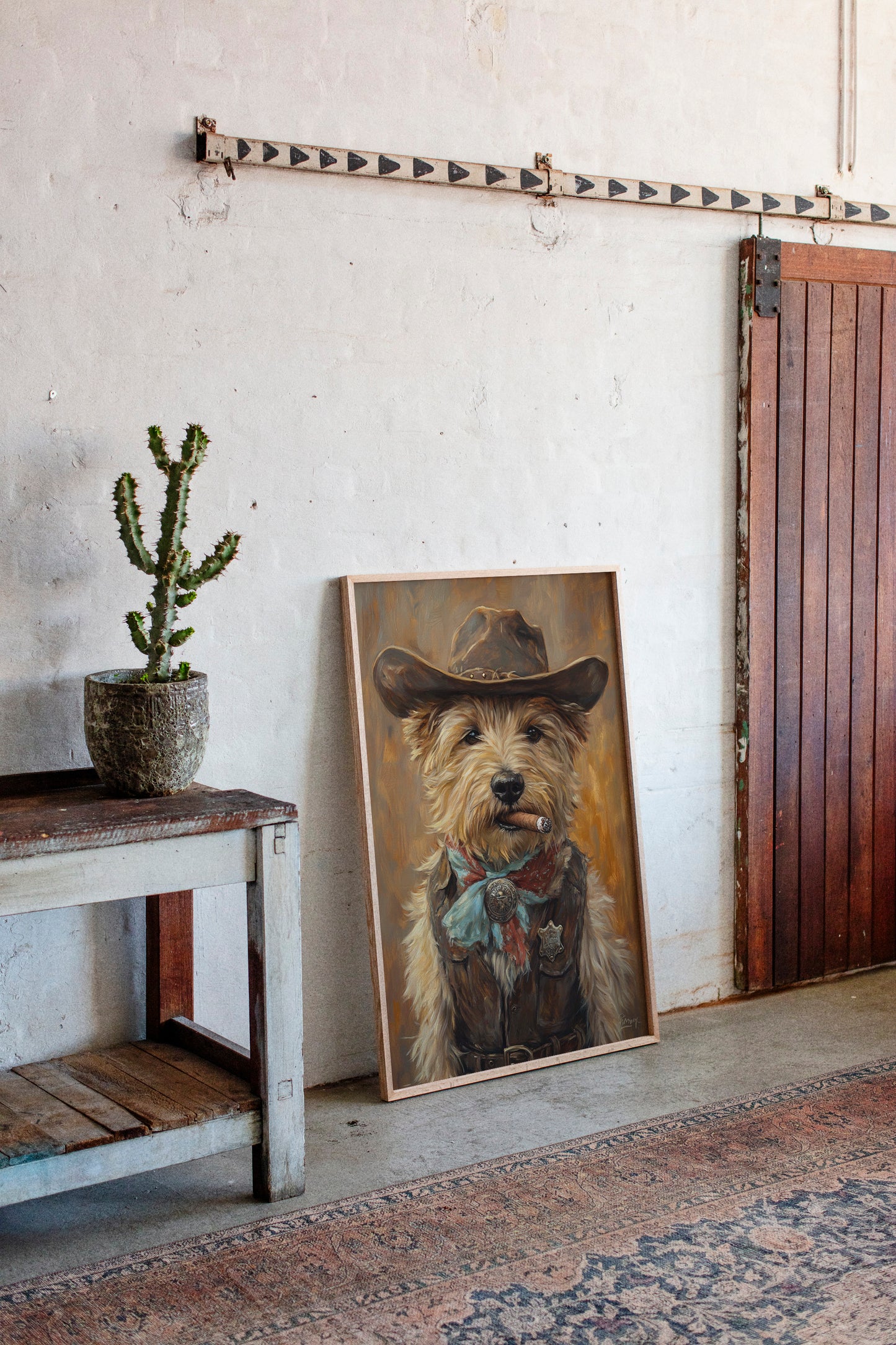 Wheaten Terrier Wild West Deputy