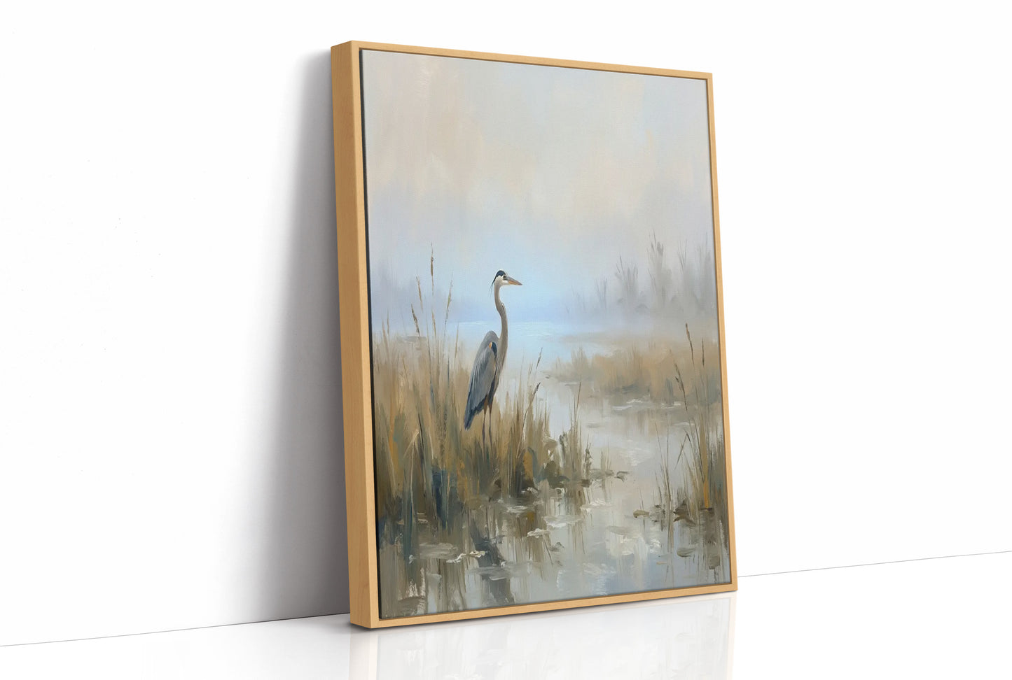 Heron in the Shallows