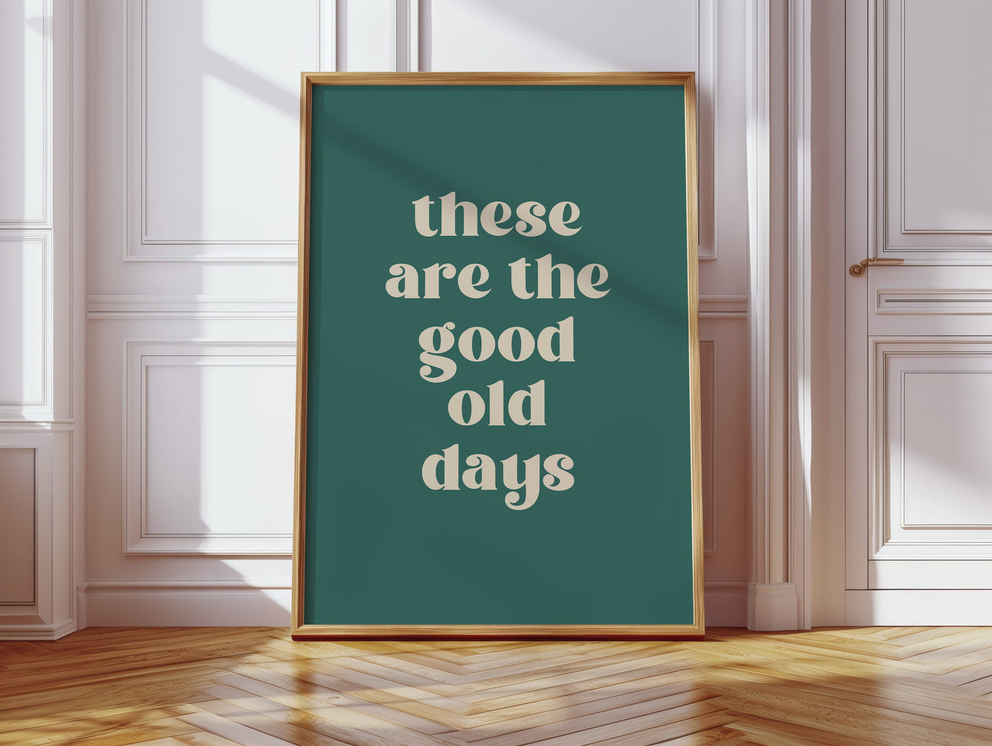 The Good Old Days – Right Now Is It