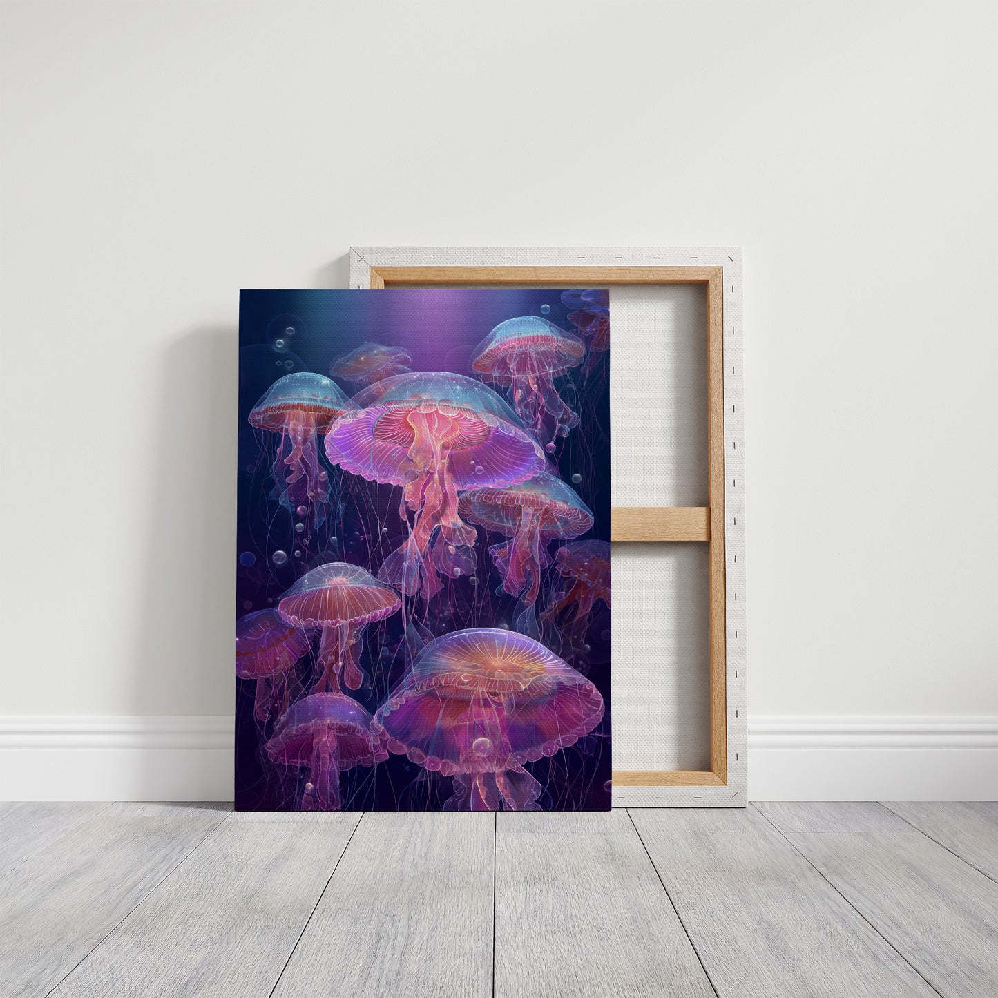 Deep Ocean Ballet In Neon Light