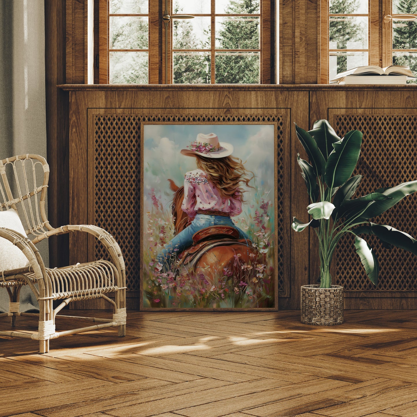 Wildflowers Dance Through Prairie Wind