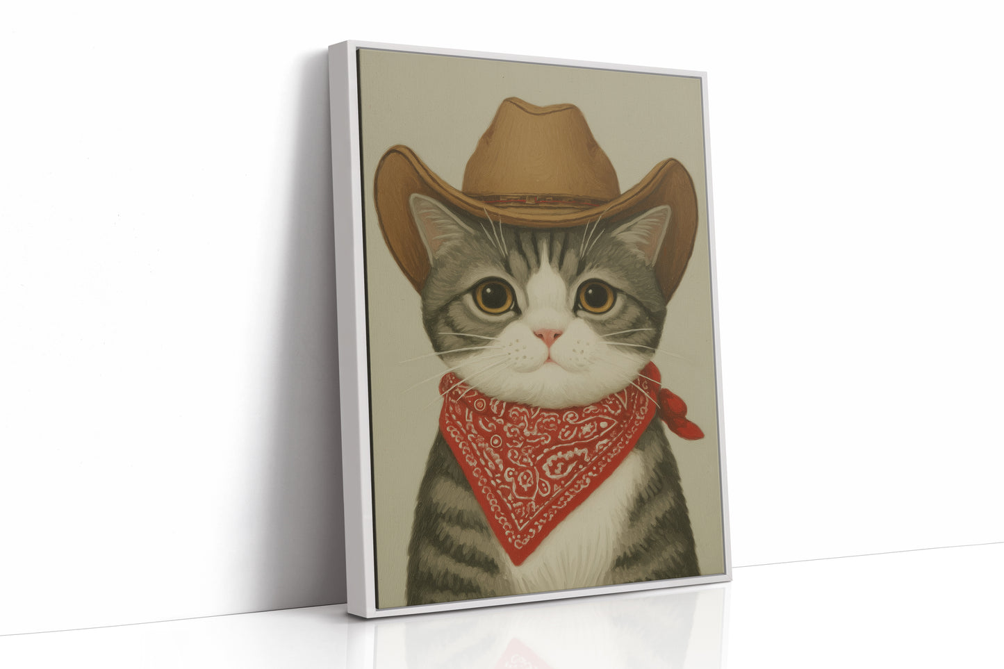 Sunset Ranch Cat Tips His Hat