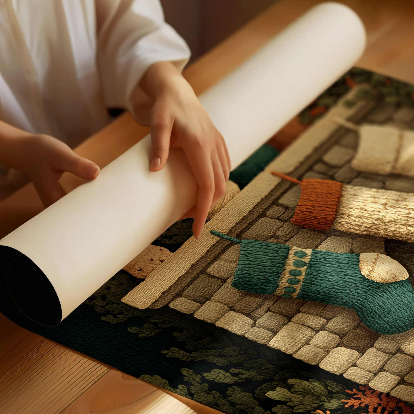 Stockings by the Hearth