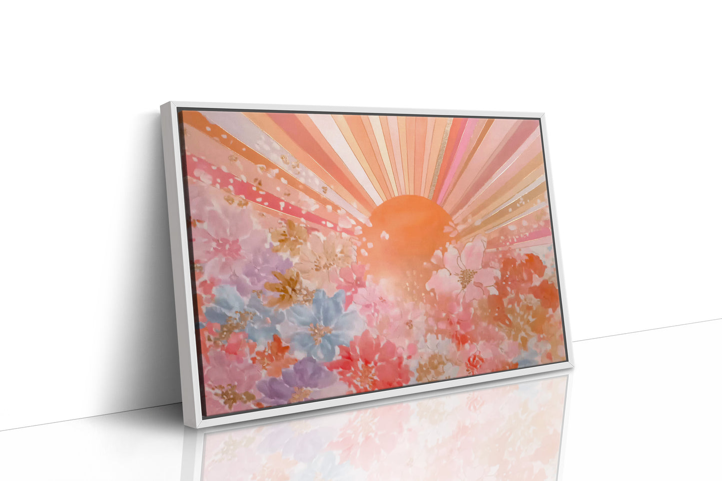 Morning Glory Blossoms Chase Sunbeams