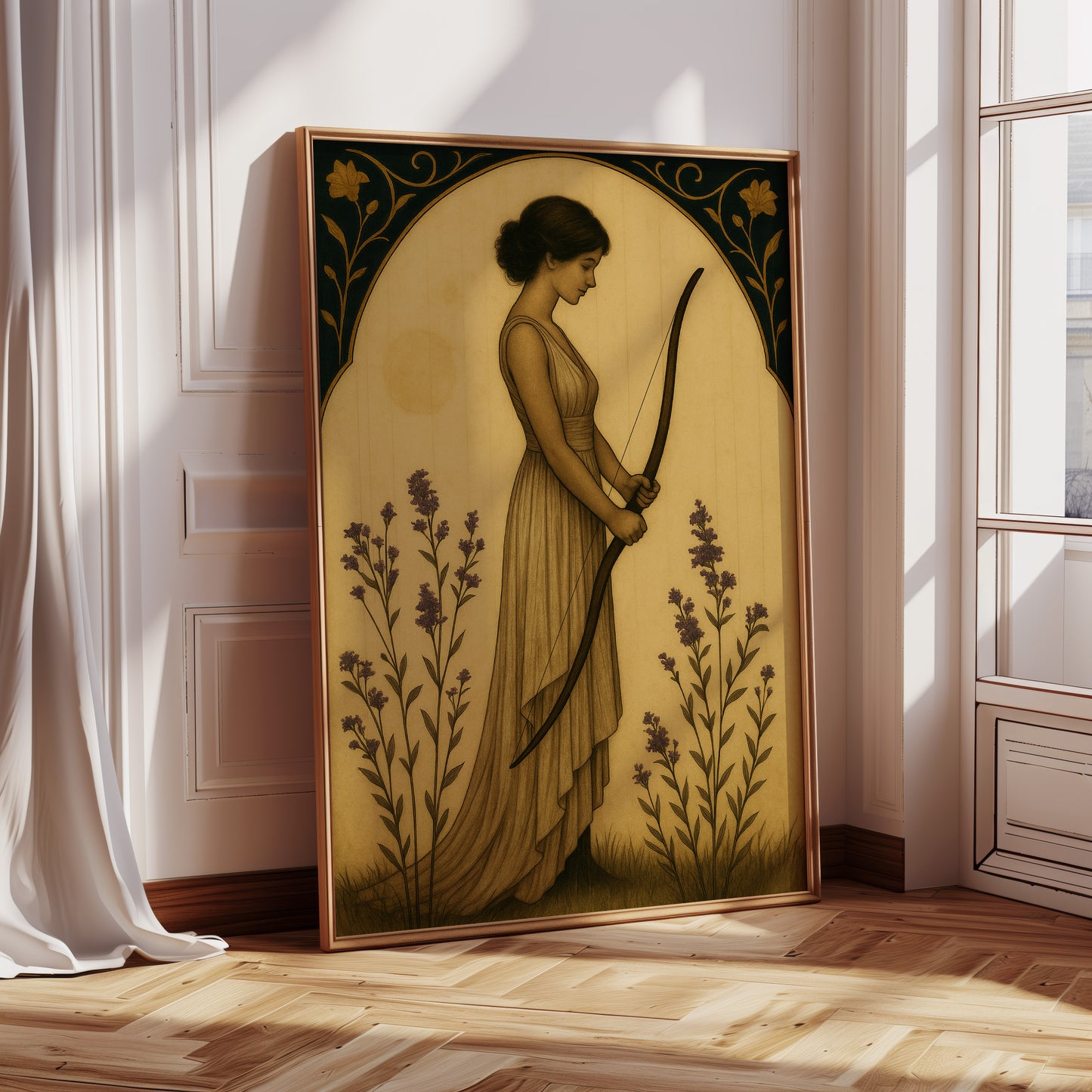 Archer Maiden in Lavender