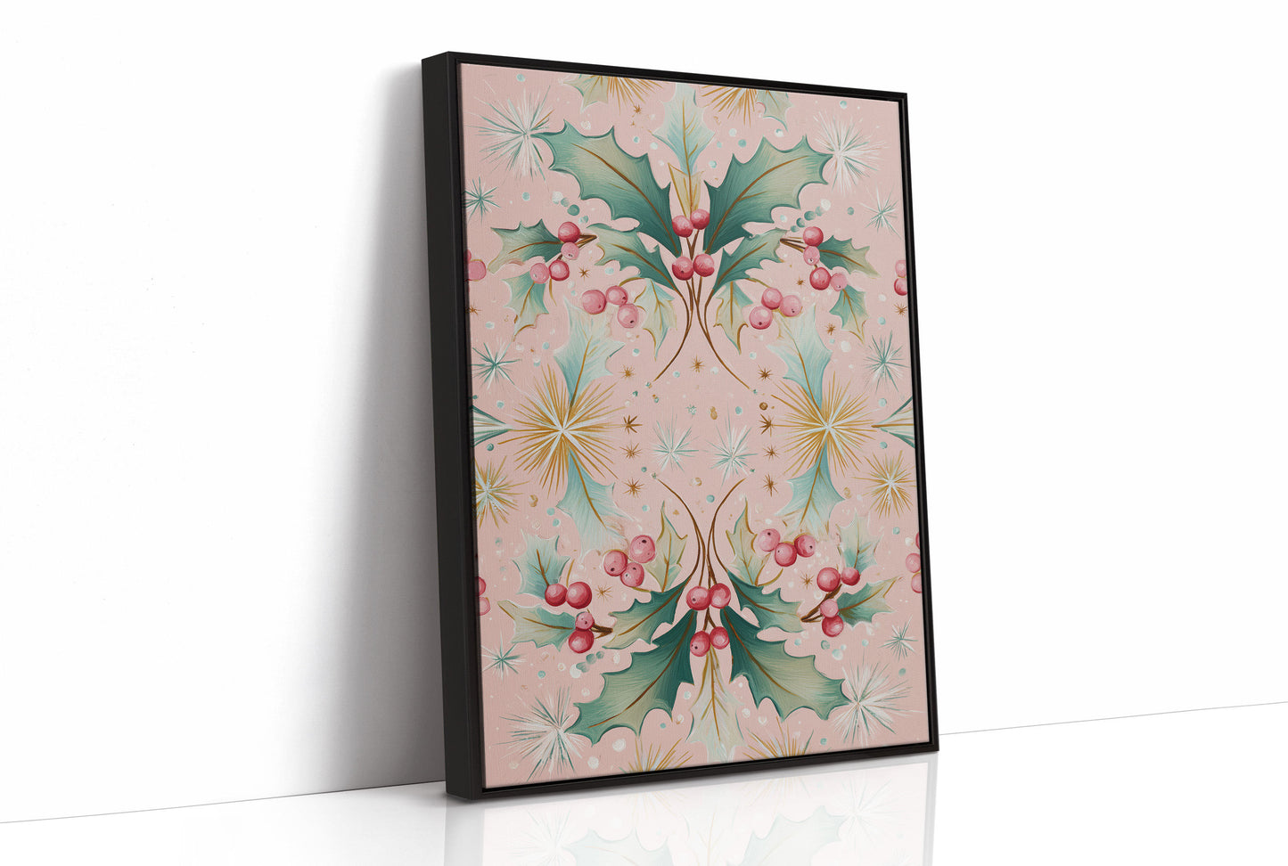 Holly Berries Dance In Winter Light