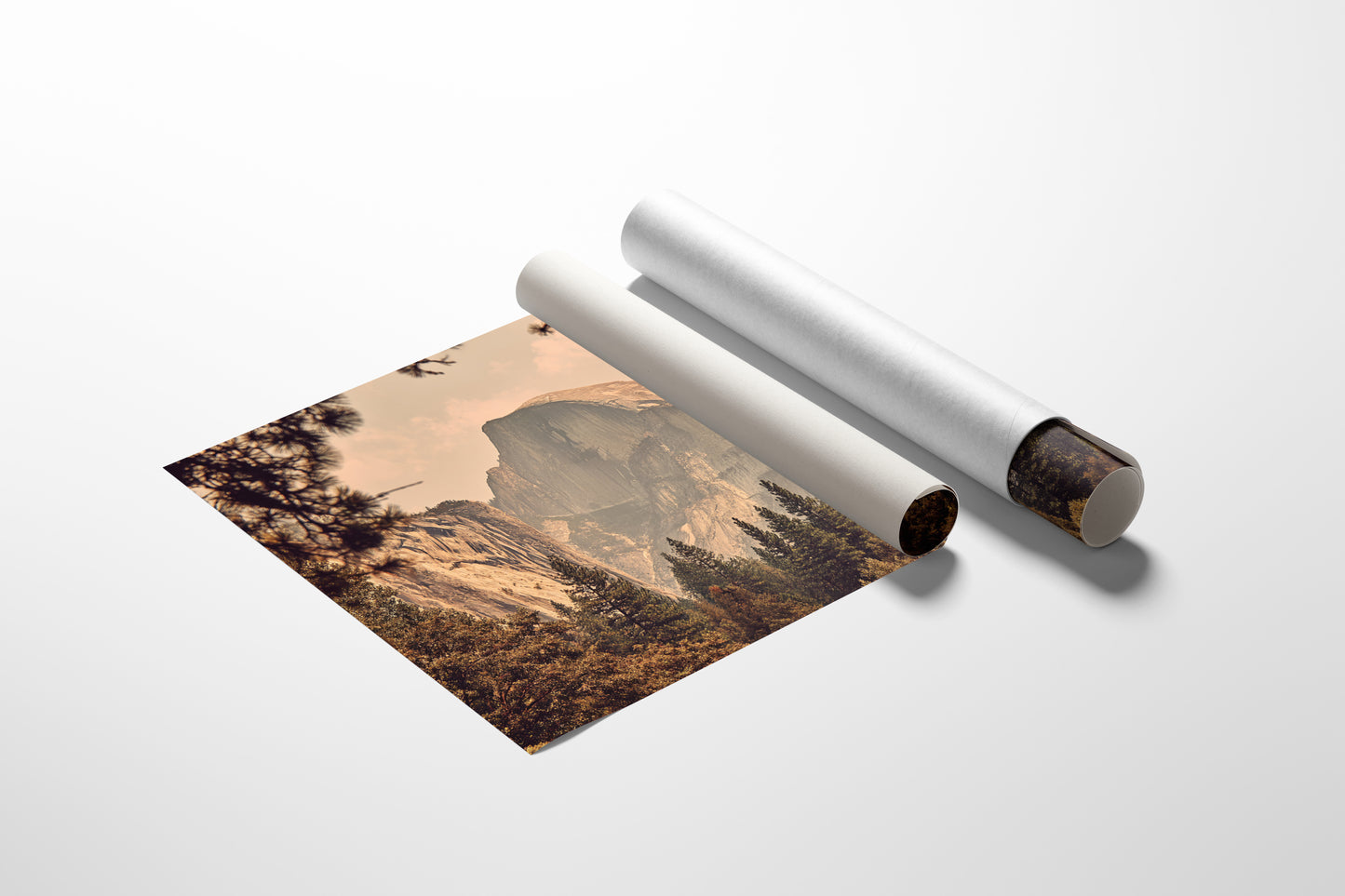 Ancient Granite Catches Golden Light