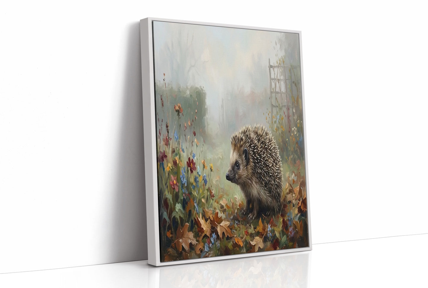 Hedgehog in the Cottage Garden