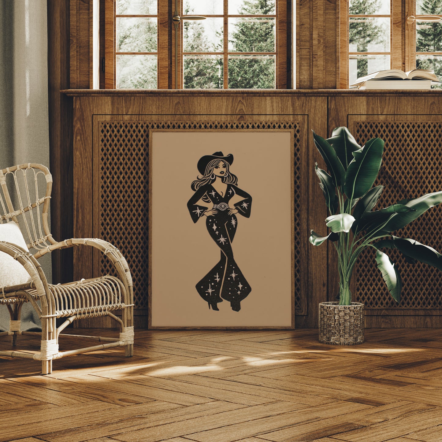 Starlit Rhinestones Grace Western Nights