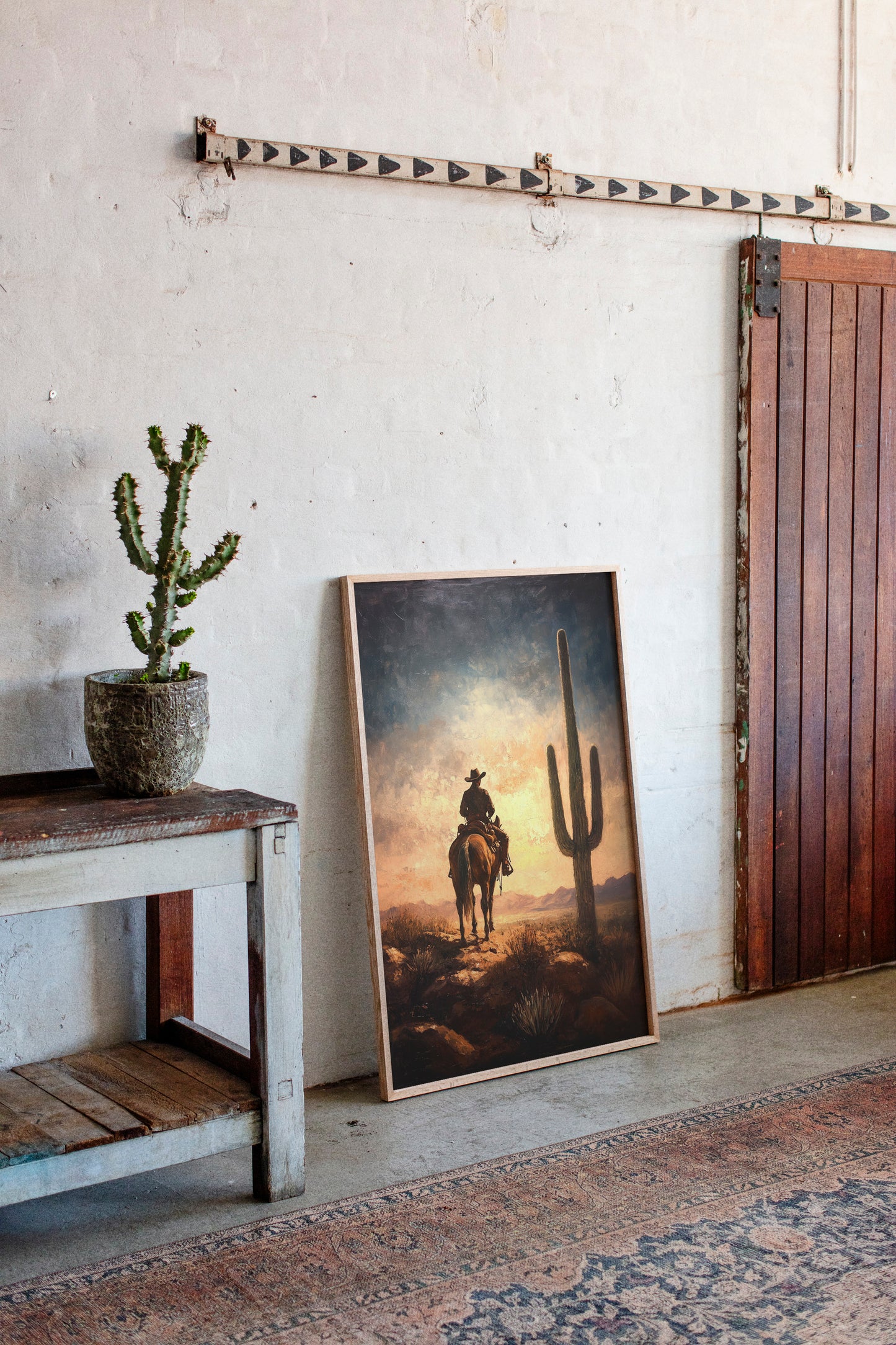 Cowboy Horizon at Sunrise