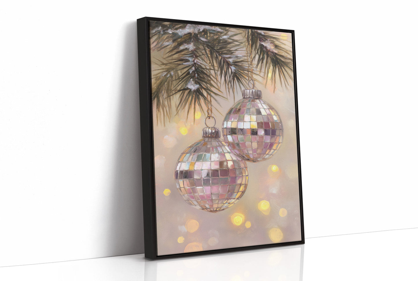 December Dances In Silver Spheres