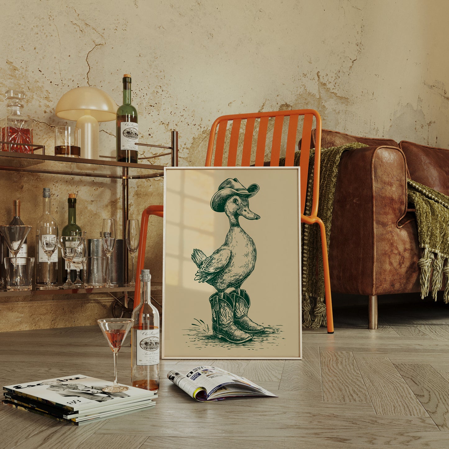 A Duck in Cowboy Boots