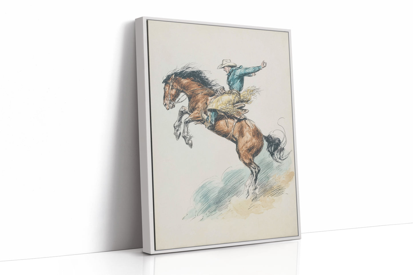 Bronco Stories Written In Wind