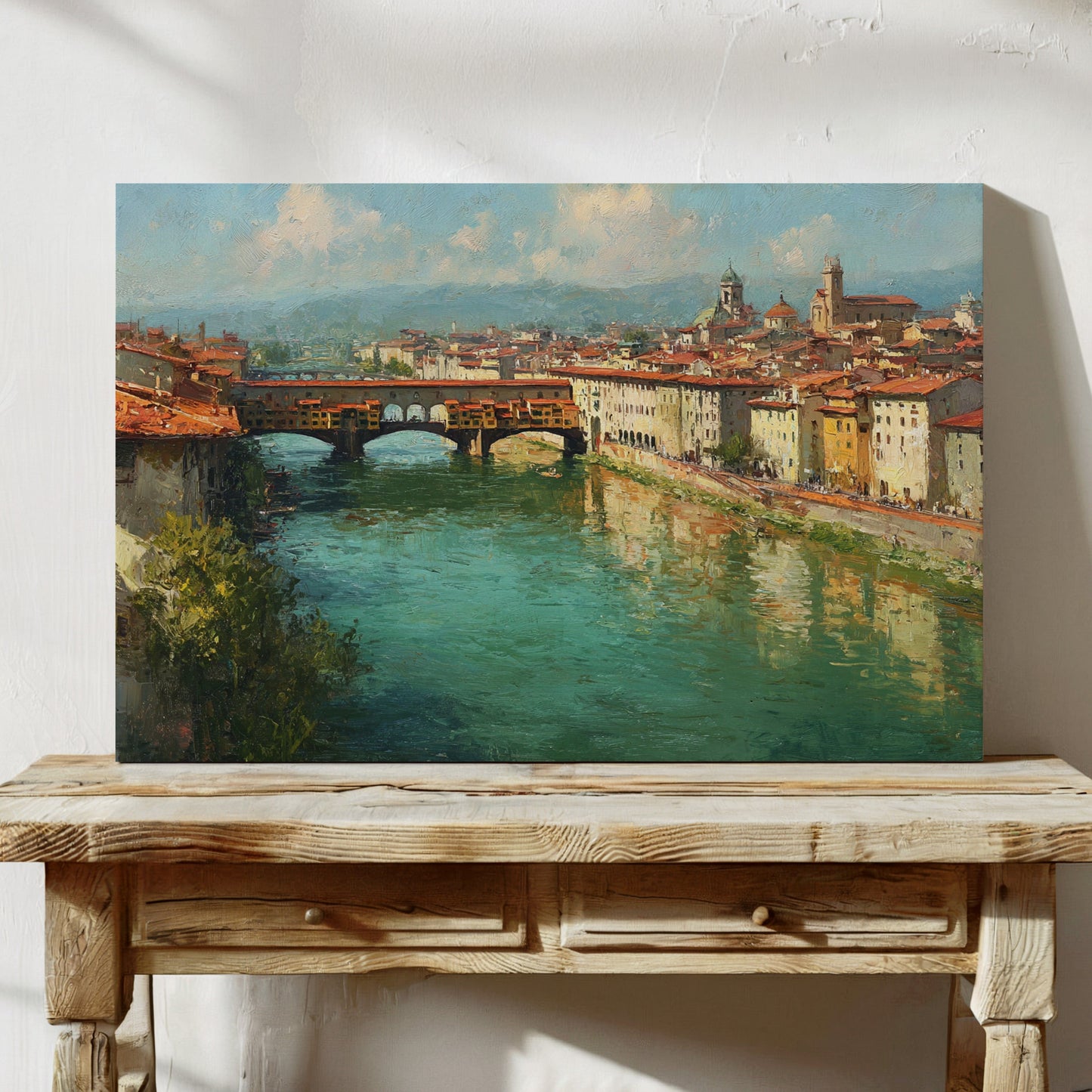 Summer Light Dances Through Florence