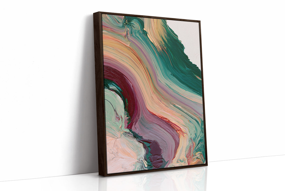 Emerald Wine Marbled Flow