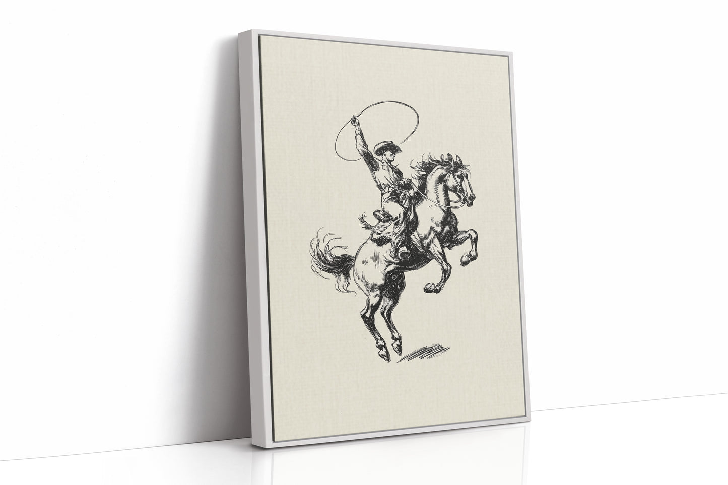 Rider In The Dance Of Dust