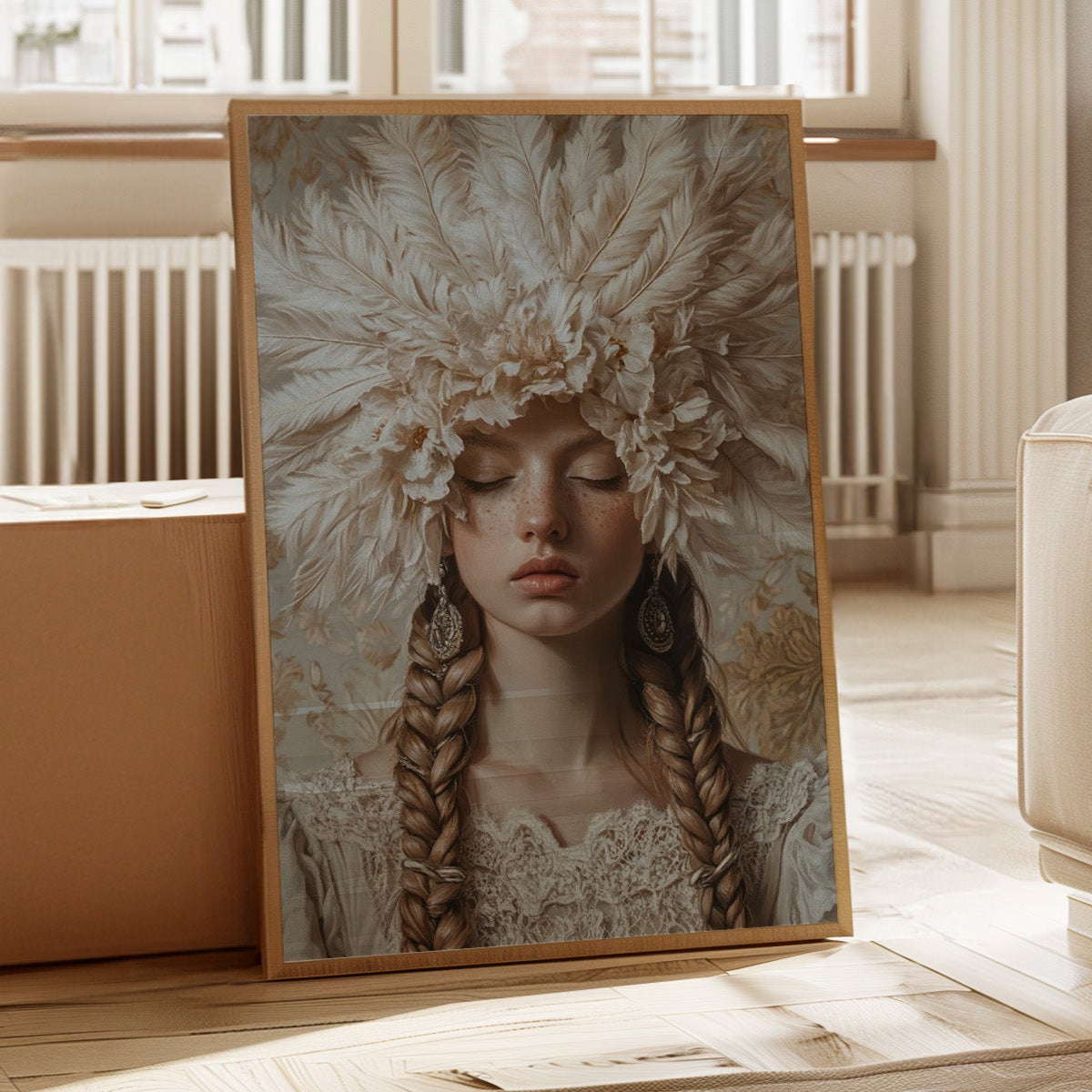 Crowned in Silence and Lace