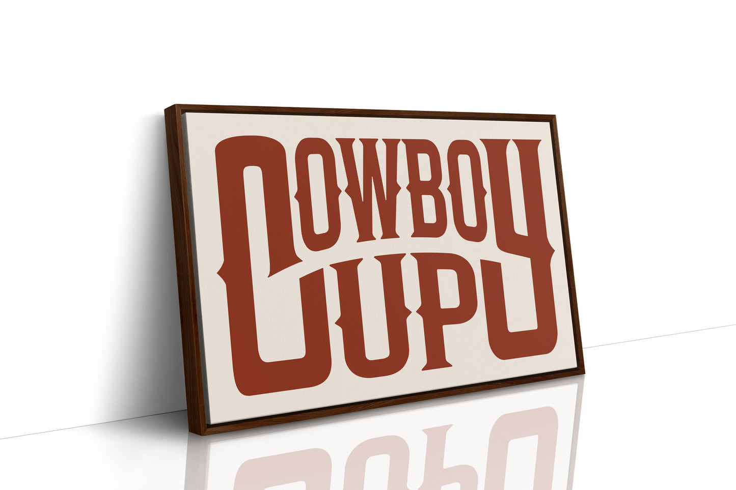 Cowboy Up Bold Western Typography