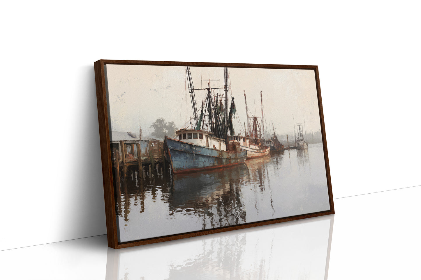 The Harbor That Held the Boats