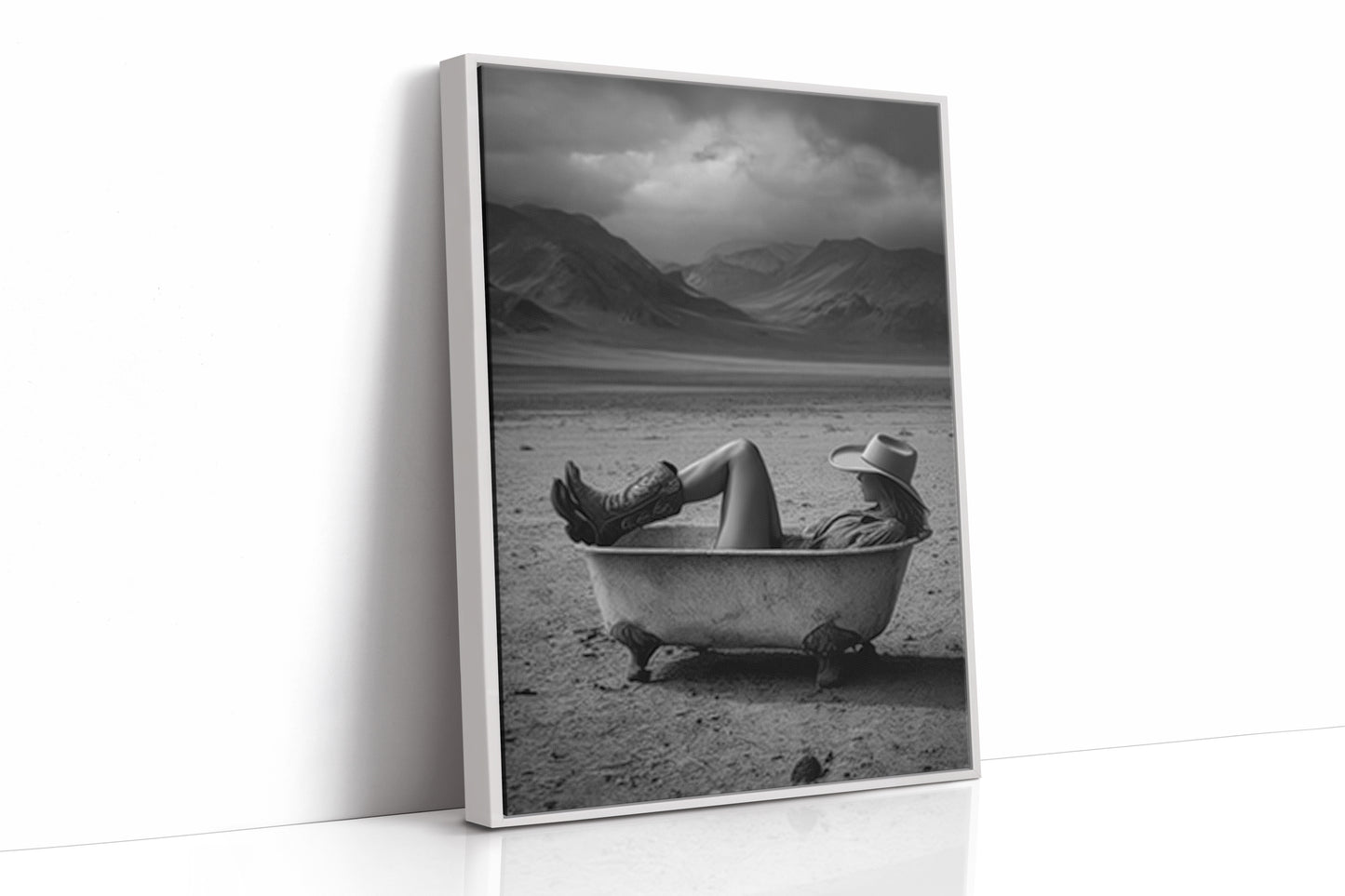 Desert Retreat Daydream - Surreal Cowboy Bathtub