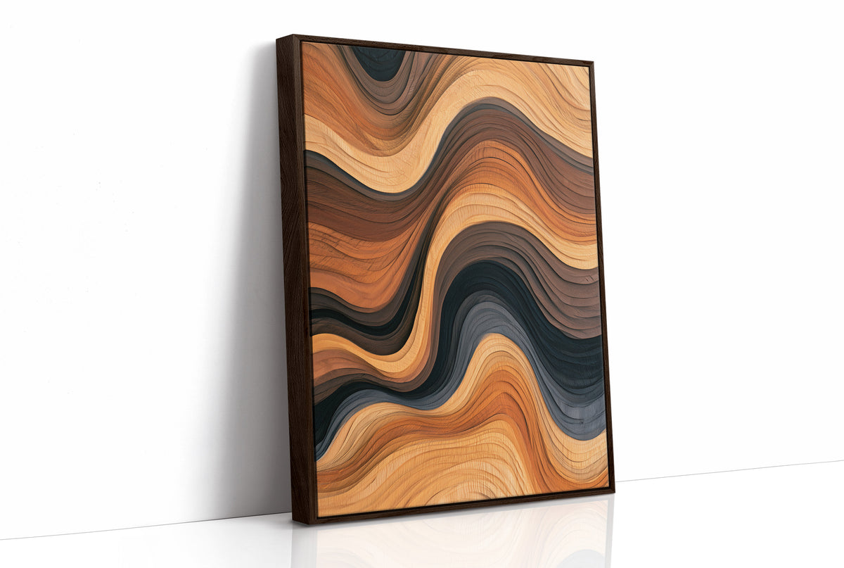 Wood Grain Wave Formation
