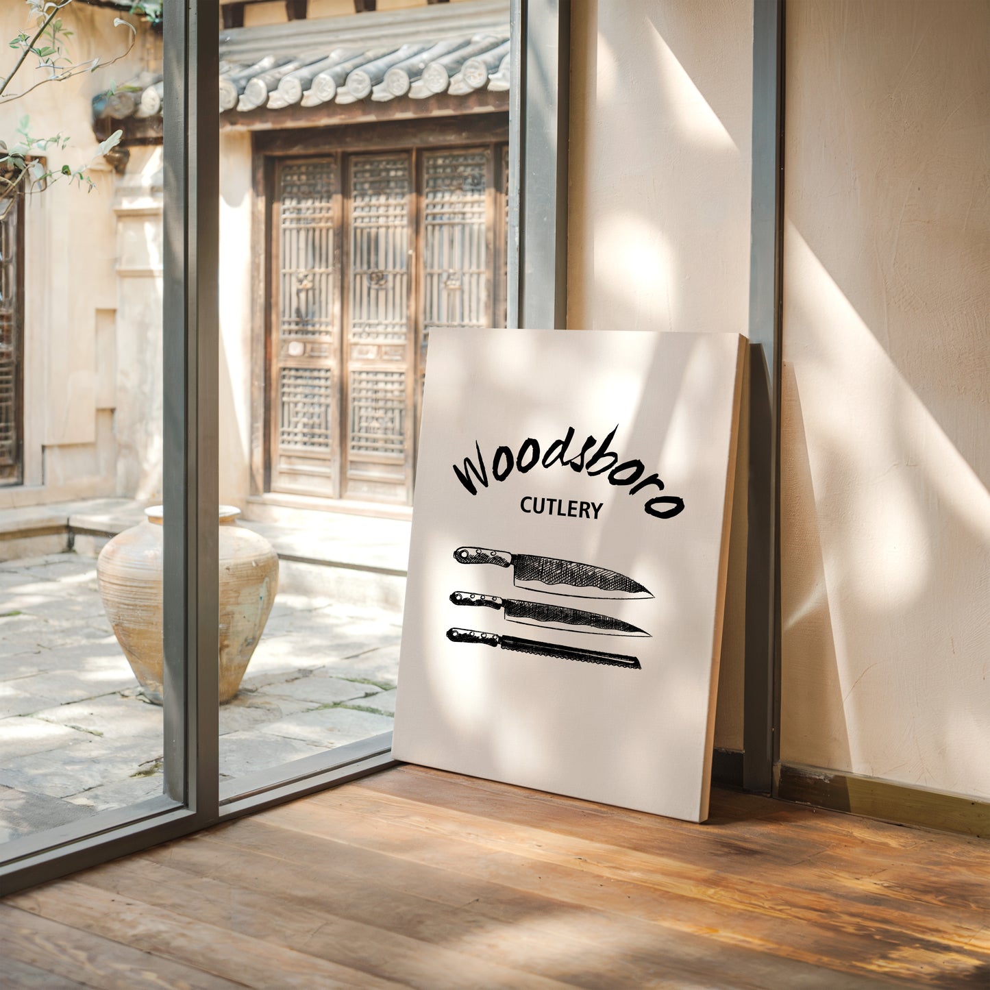 Sharp Lines Tell Kitchen Tales